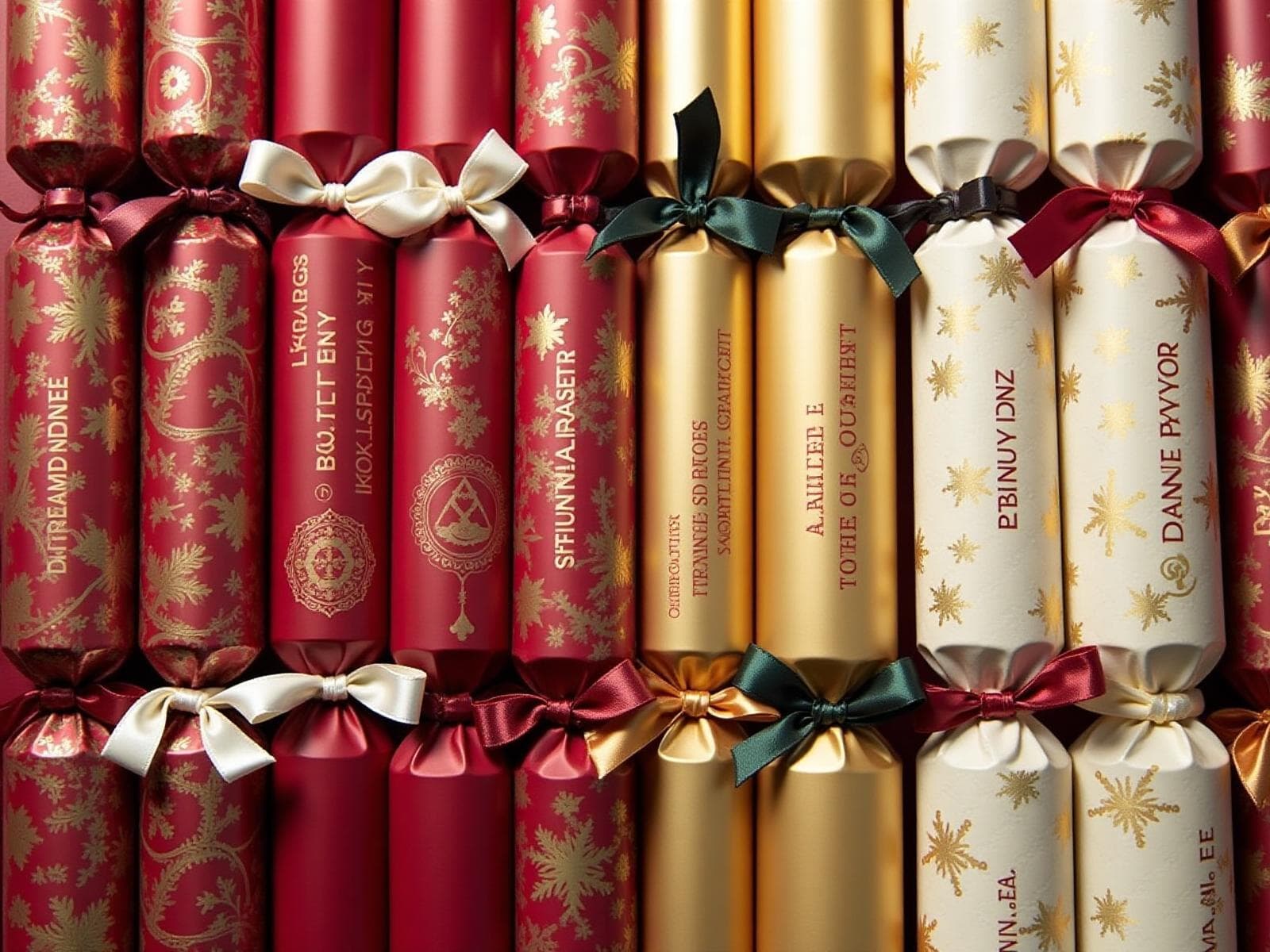 Christmas cracker product showcase